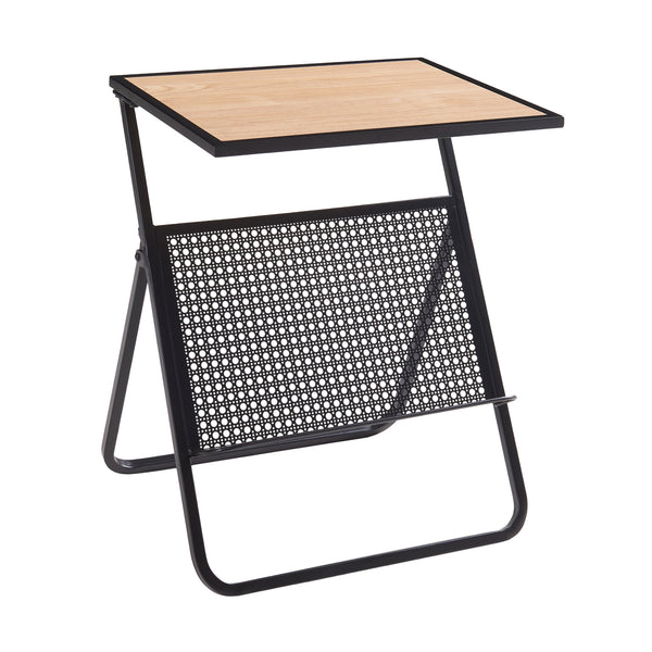 Beistelltisch mit Zeitungsablage Jäller [en.casa]