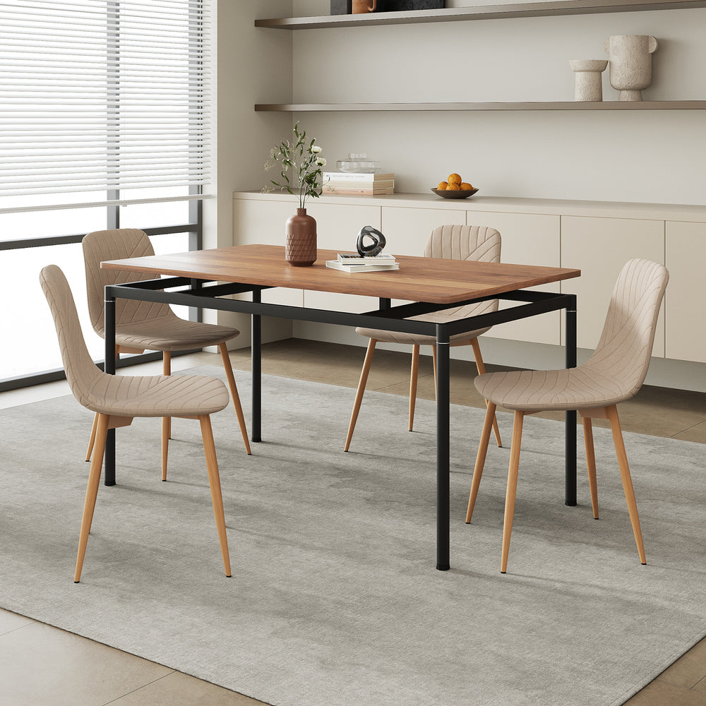 Essgruppe Hemnes 5-teilig [en.casa]