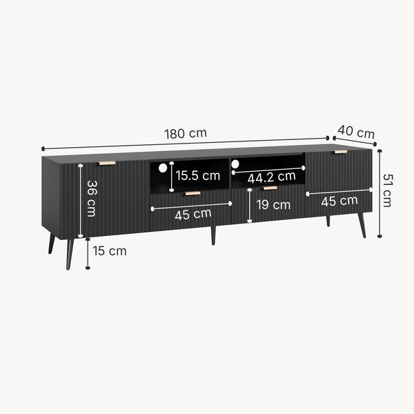 Fernsehschrank Nand [en.casa]