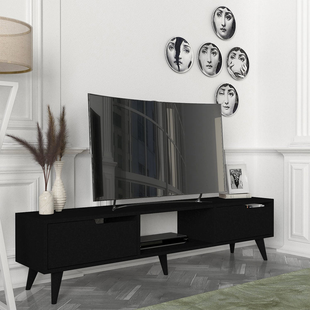 Fernsehschrank Kullila 160x35x40 cm [en.casa]