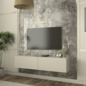 TV-Lowboard hängend Nolven [en.casa]