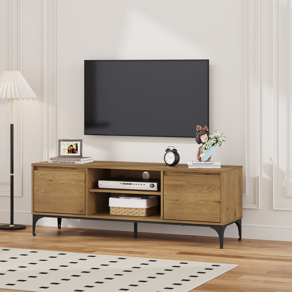 Fernsehschrank Kistiandi 140x40x50 cm [en.casa]