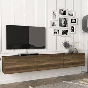 Fernsehschrank Vihti 180x31x29,5cm in versch. Farben [en.casa] - premiumXL