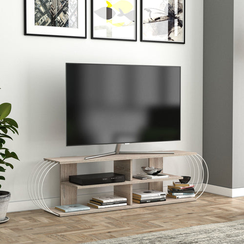 Fernsehtisch Robertsfors 180/172/160cm in versch. Farben [en.casa]