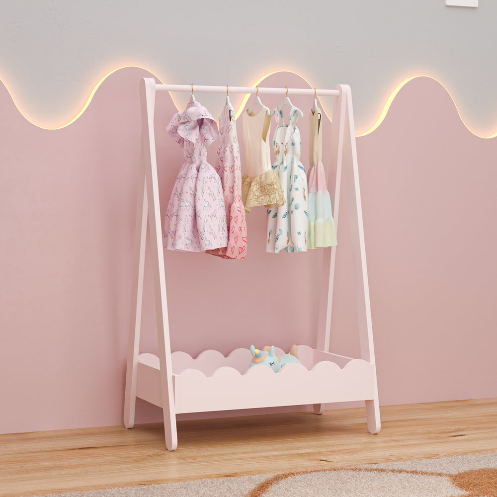 Kindergarderobe Vestnes 99x66x38 cm [en.casa]