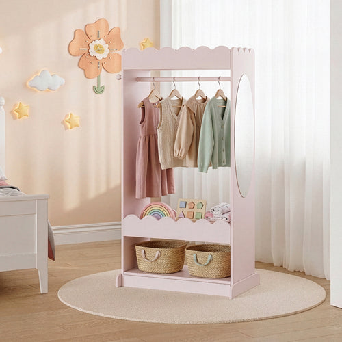 Kindergarderobe Vestnes mit Spiegel [en.casa]