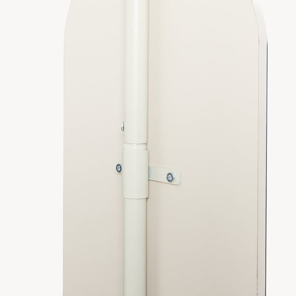 Garderobenständer Vamn mit Spiegel 167x80x35 cm [en.casa]
