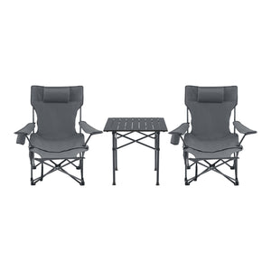 Campingmöbel Set Bellante 3-tlg. Klappbar [casa.pro]