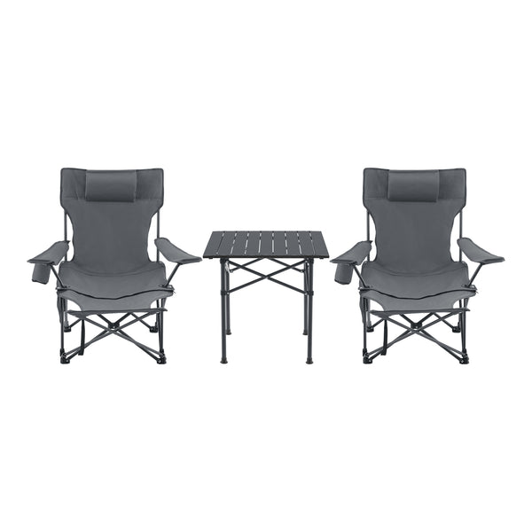 Campingmöbel Set Bellante 3-tlg. Klappbar [casa.pro]