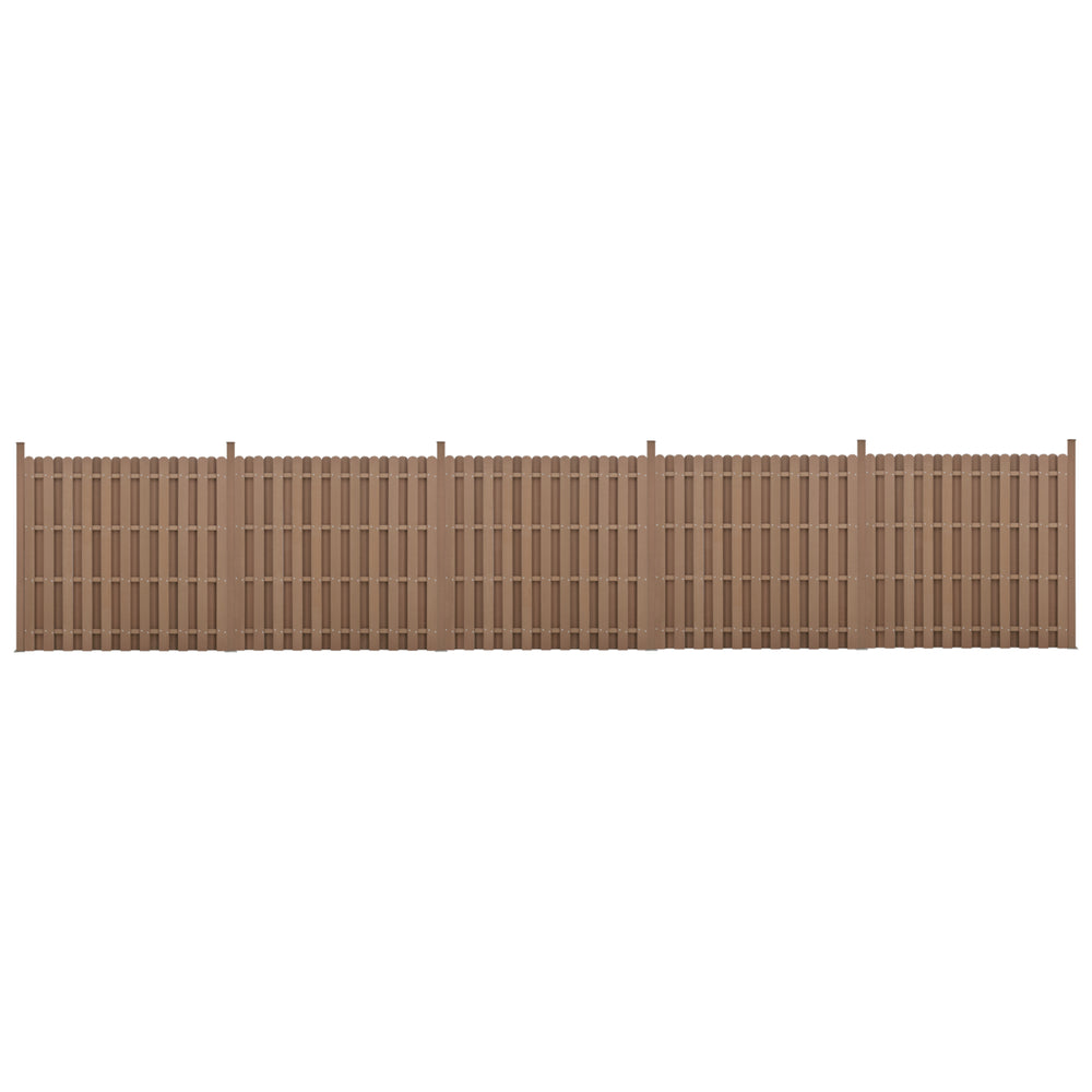 WPC Gartenzaun Langero neu.holz - premiumXL