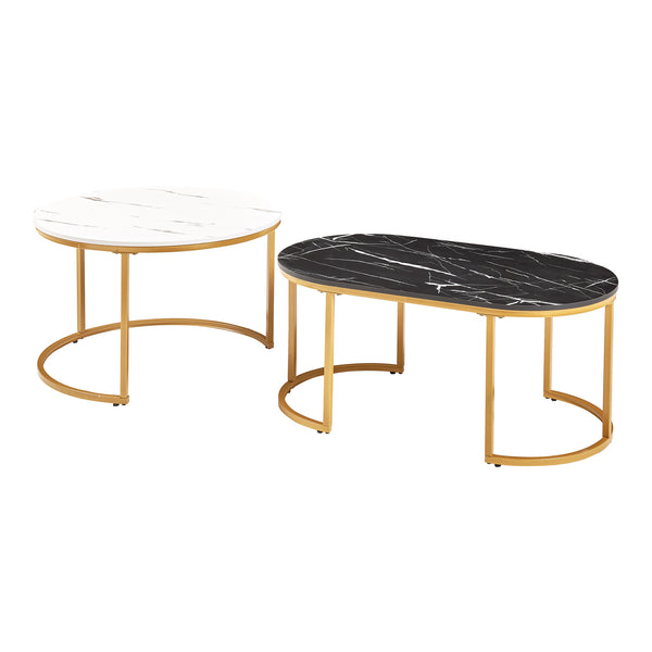 Satztisch Oppeerg 2er Set [en.casa]