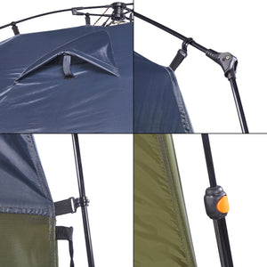 Pop-Up Duschzelt Ayas 150x150x200 cm [pro.tec]