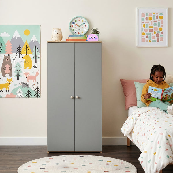 Kleiderschrank Beldinupp 123x60x40 cm [en.casa]