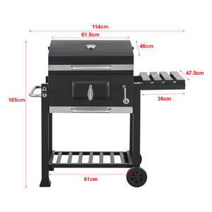 Grillwagen Arnad Schwarz [casa.pro]