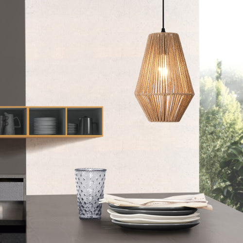 Seil Hängeleuchte Newtownabbey in versch. Farben [lux.pro] - premiumXL
