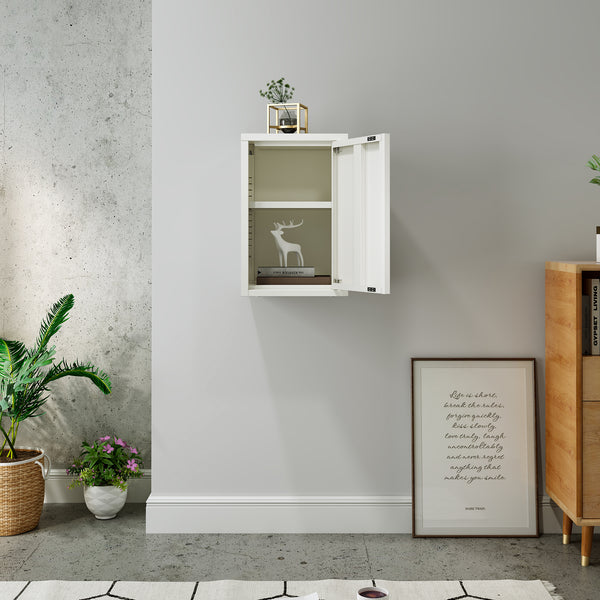 Hängeschrank Burlöv 50x33x35 cm Stahl [en.casa]