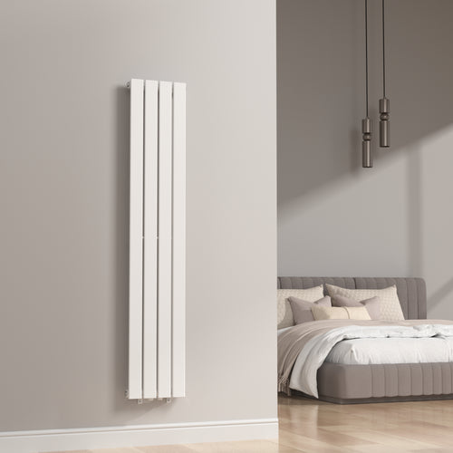 Designheizkörper Nore Weiß 160x30cm Einlagig 540W [neu.haus]