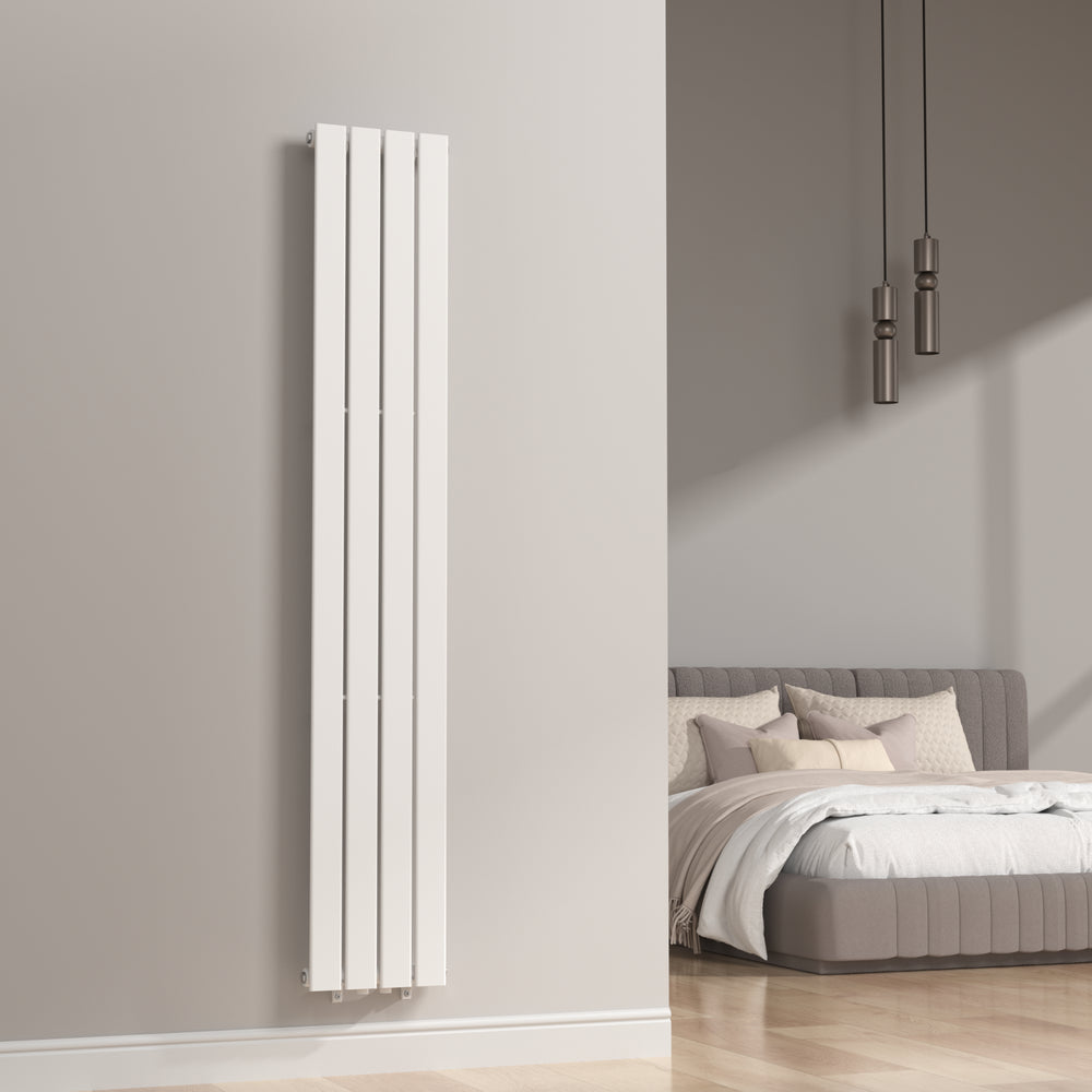 Designheizkörper Nore Weiß 180x30cm Einlagig 598W [neu.haus]