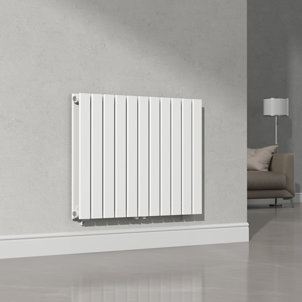 Designheizkörper Nore Weiß 60x80cm Doppellagig 1097W [neu.haus]