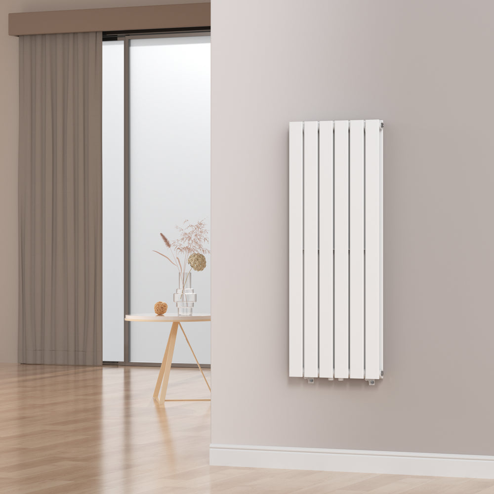 Designheizkörper Nore Weiß 120x45cm Doppellagig 1140W [neu.haus]