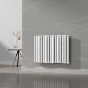 Design Röhrenheizkörper Nore Weiß 60x90cm Einlagig 653W [neu.haus]