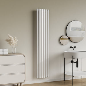 Design Röhrenheizkörper Nore Weiß 180x36cm Einlagig 707W [neu.haus]