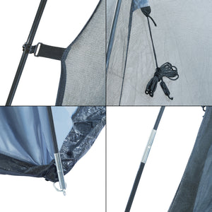 Netzpavillon Beekdaelen 305x305x213 cm in versch. Farben [pro.tec]