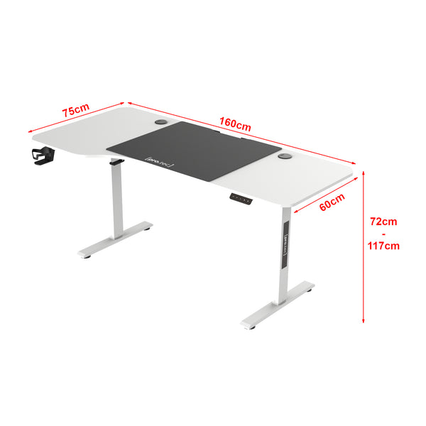 Höhenverstellbarer Tisch Stryn [pro.tec]