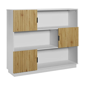 Bücherregal Verhundar 102x120x30 cm [en.casa]