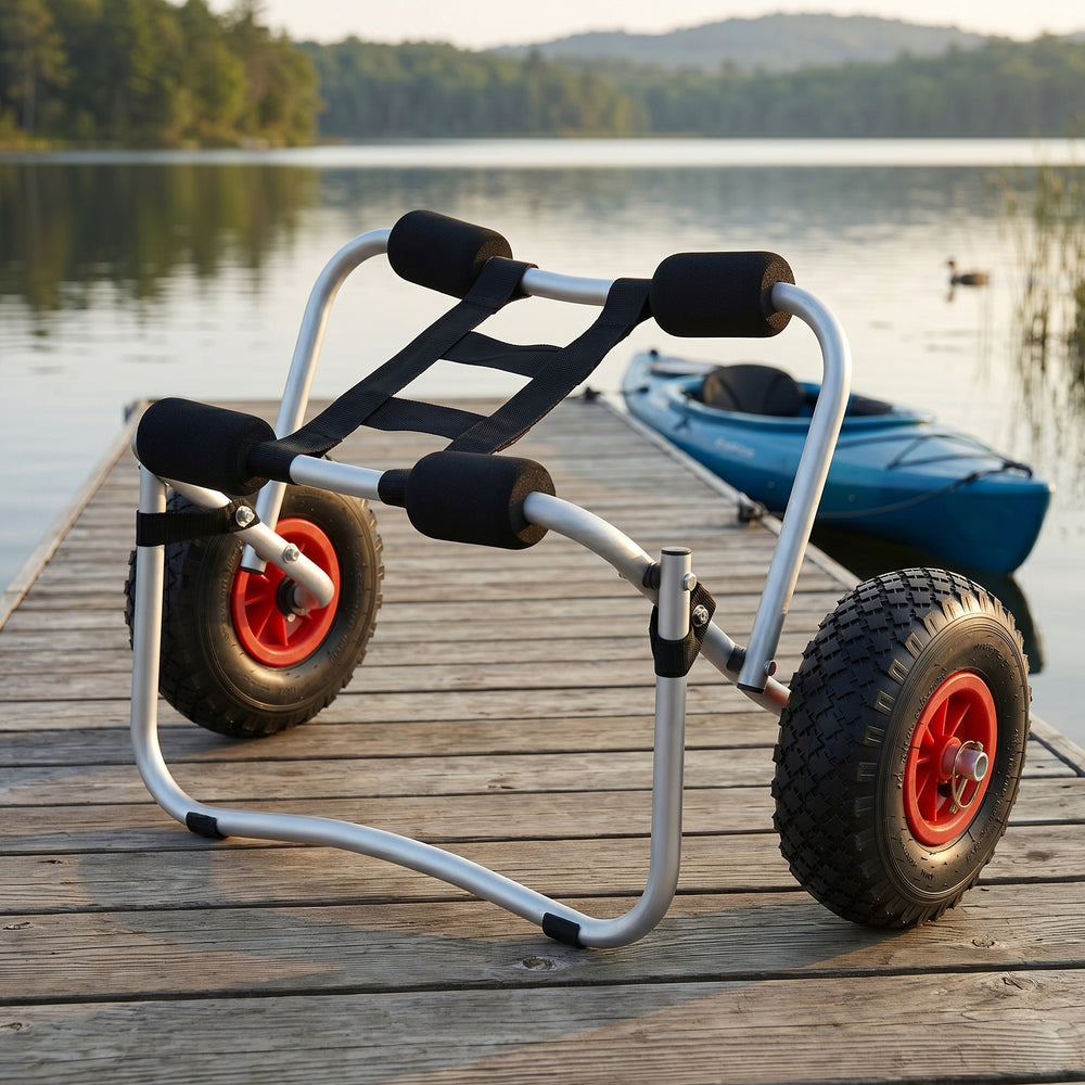 Kajakwagen Drau 72x31x44cm Zusammenklappbar [in.tec]