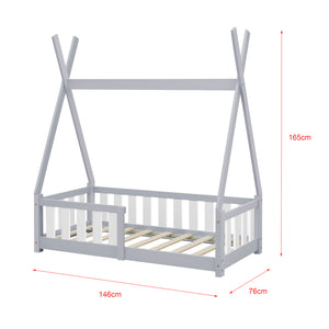 Kinderbett Helsingborg 70x140 cm [en.casa]
