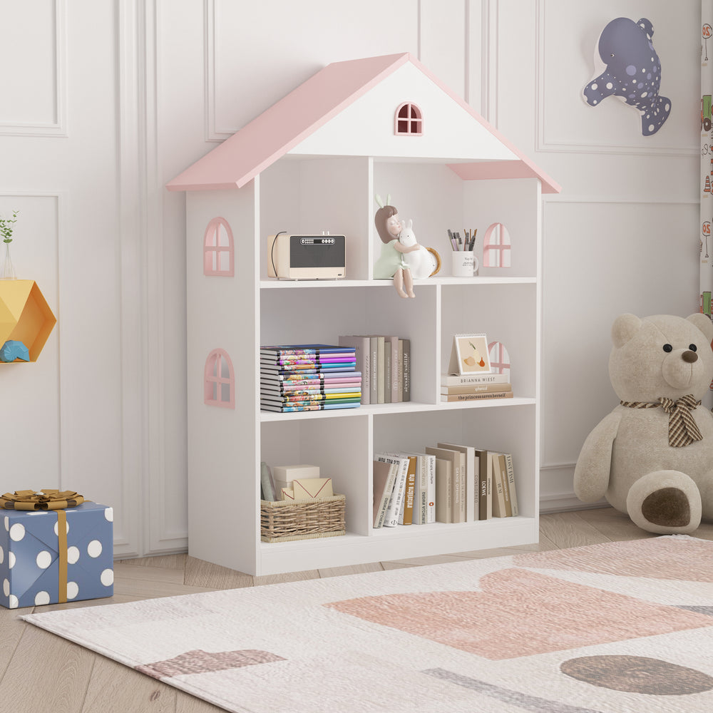 Kinderregal Vipsali 107x83x30 cm [en.casa]