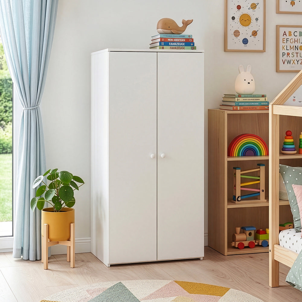 Kleiderschrank Beldinupp 123x60x40 cm [en.casa]