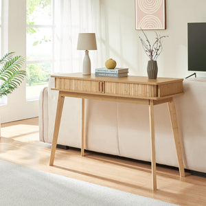 Konsolentisch Tysvær 110x40x78 cm Bambus [en.casa]