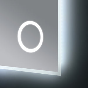 LED-Badspiegel Lizzano Weiß in versch. Größen [pro.tec]