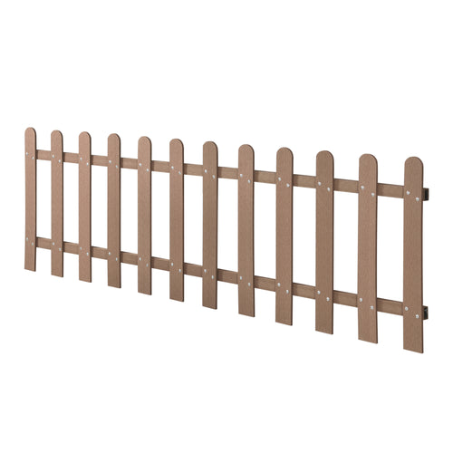 Gartenzaun Elda WPC 200x60 cm in versch. Farben neu.holz - premiumXL