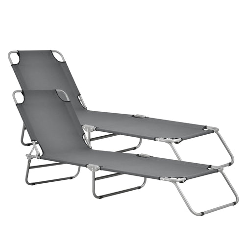 Sonnenliege Carcao 2er Set [casa.pro] - premiumXL