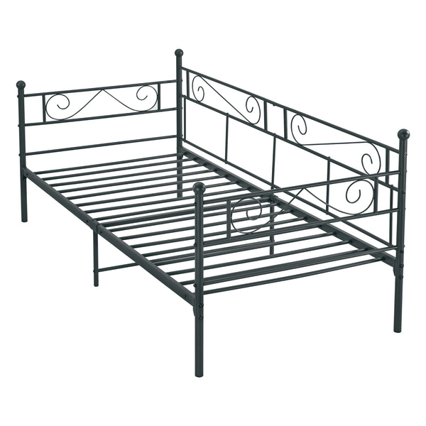 Metallbett Kerava 90x200 cm in versch. Farben en.casa