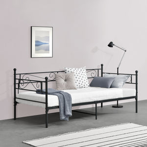 Metallbett Kerava 90x200 cm in versch. Farben en.casa