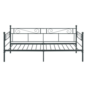 Metallbett Kerava 90x200 cm mit Kaltschaummatratze versch. Farben en.casa