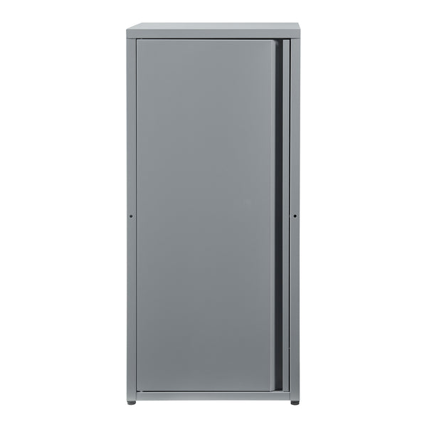 Metallschrank Burlöv Stahl [en.casa]