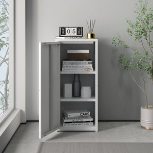 Metallschrank Burlöv Stahl [en.casa]