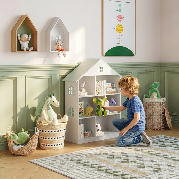 Kinderregal Vipsali 107x83x30 cm [en.casa]
