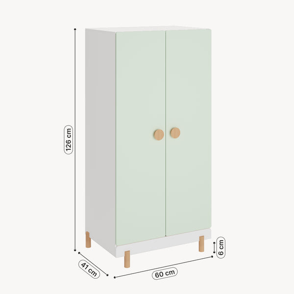 Kinderkleiderschrank Vaarentaa [en.casa]