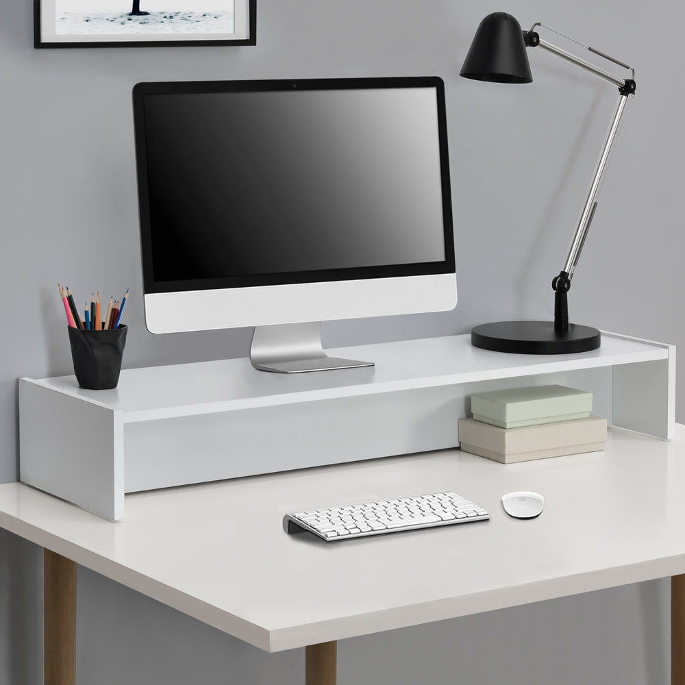 Monitorregal Flenserg 100x27x15 cm in versch. Farben en.casa - premiumXL