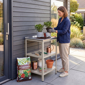 Outdoor Standregal Bolognano 92x50x50 cm [casa.pro]