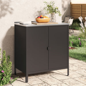 Outdoor Schrank Bolognano 92x80x50 cm [casa.pro]