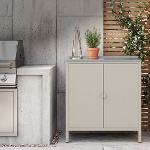Outdoor Schrank Bolognano 92x80x50 cm [casa.pro]