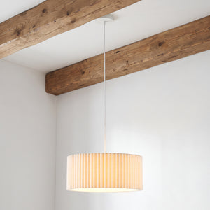 Hängeleuchte Kupimi Ø45 cm Beige [lux.pro]