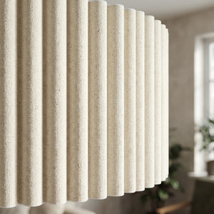 Hängeleuchte Kupimi Ø45 cm Beige [lux.pro]